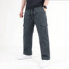 Premium Men's Cargo Jeans – Charcoal