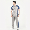 Silver and Blue Tracksuit