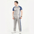 Silver and Blue Tracksuit