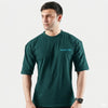 Warrior Dark Green Drop Shoulder