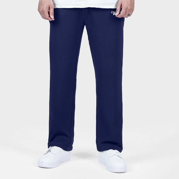 Blue and White Side Panel Trouser