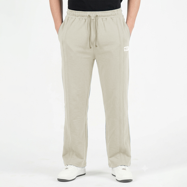 Silve Grey Double Stitch loose fit Trousers