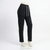 Black Plain Interlock Trouser