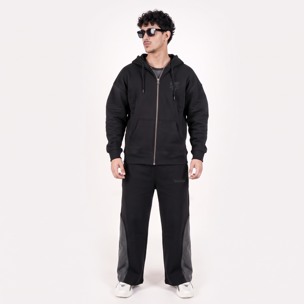 Special Edition Black Baggy Tracksuit