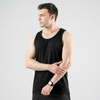 Jet Black Cotton Sando
