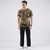 Brown camo track suit