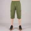 Olive Green 3 Quarter Shorts