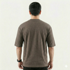 Brown Cotton Interlock Tshirt