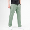Sage Green Plain Interlock Trouser