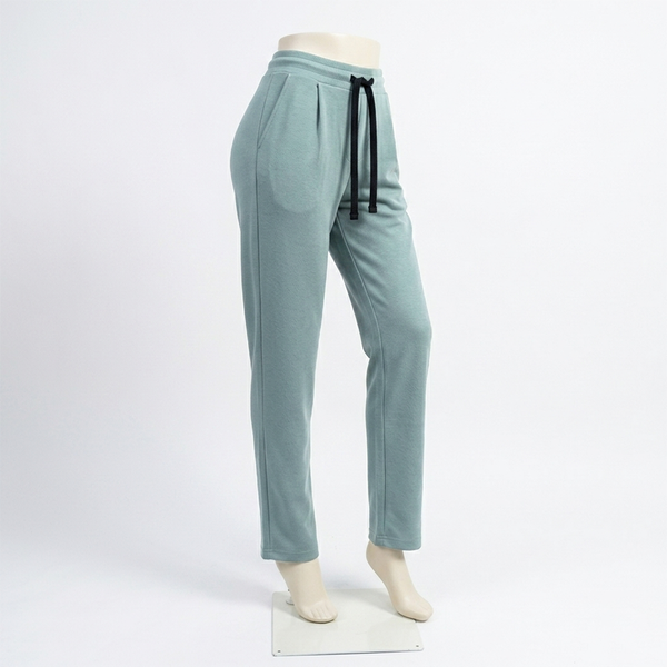 Sage Green Plain Interlock Trouser