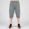 Slate Grey 3 Quarter Shorts