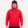 Unisex Round Neck Red Hoodie