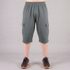 Slate Grey 3 Quarter Shorts