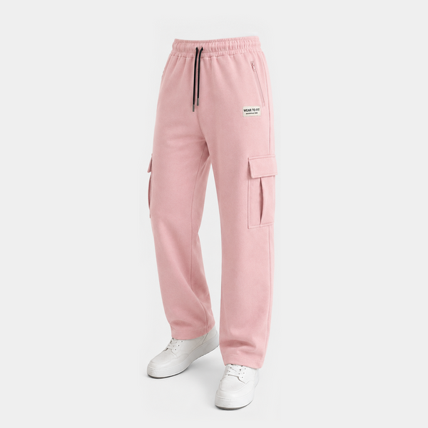 Pure cotton Dusty Pink Cargo Trousers