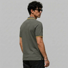 Charcoal V-Neck Polo