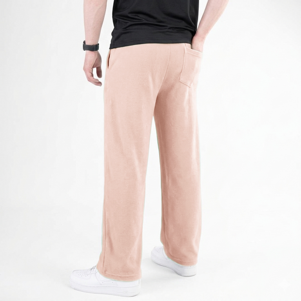 Pink Plain Interlock Trouser