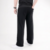 Black Plain Interlock Trouser