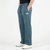 Dusty Blue Double Stitch loose fit Trousers