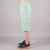 Mint Green 3 Quarter Shorts