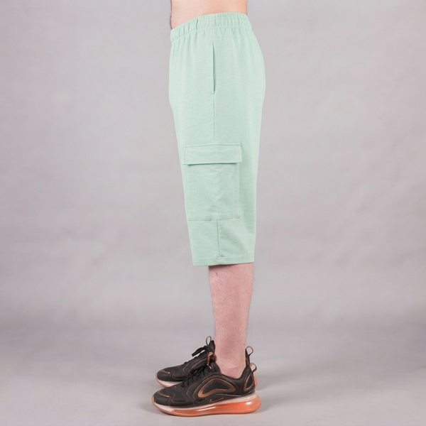 Mint Green 3 Quarter Shorts