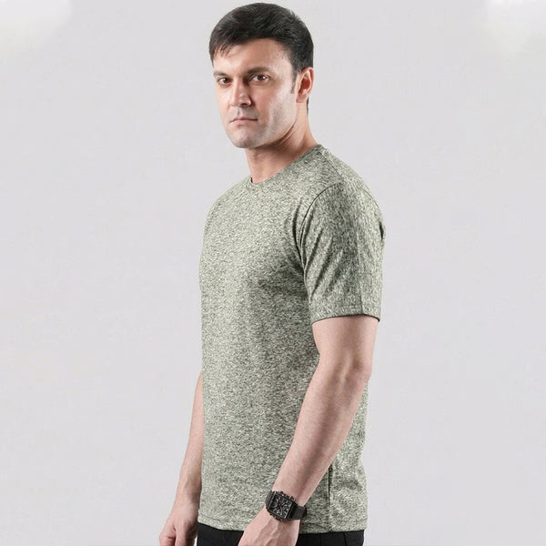 Dryfit Grey Strechable Tshirt