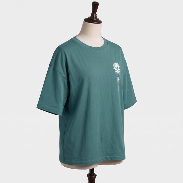 Green Flower T-Shirt