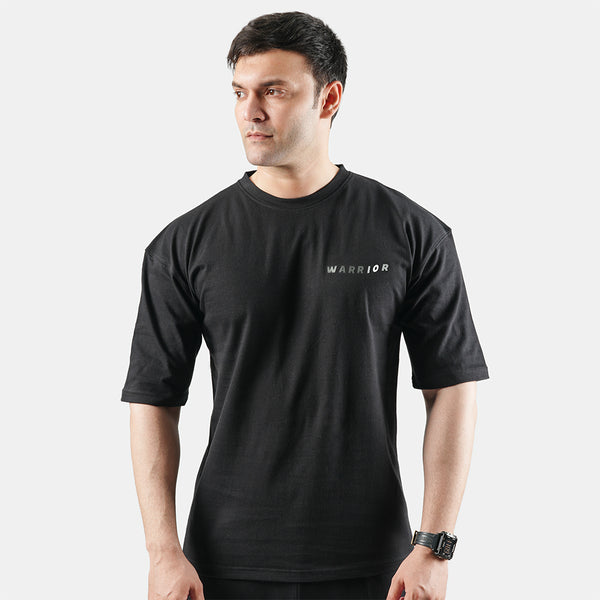 Warrior Black Drop Shoulder