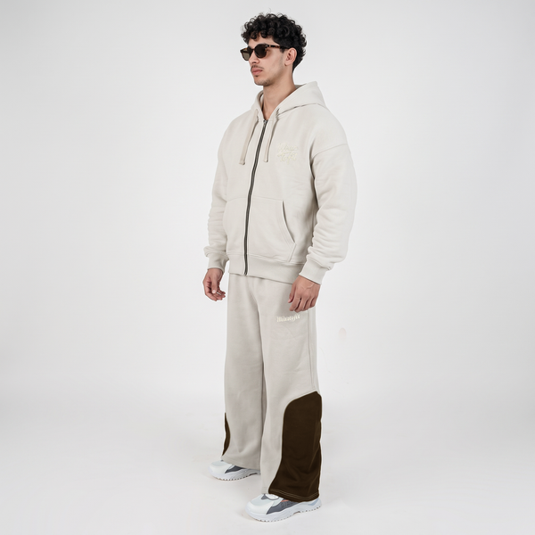 Special Edition Cream Baggy Tracksuit