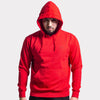 Unisex Round Neck Red Hoodie
