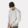 Unisex Light Grey Fleece Sweatshirt