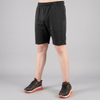 Black Cotton Terry Shorts