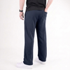 Navy Plain Interlock Trouser