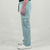 Sky Blue Interlock Cargo Trouser