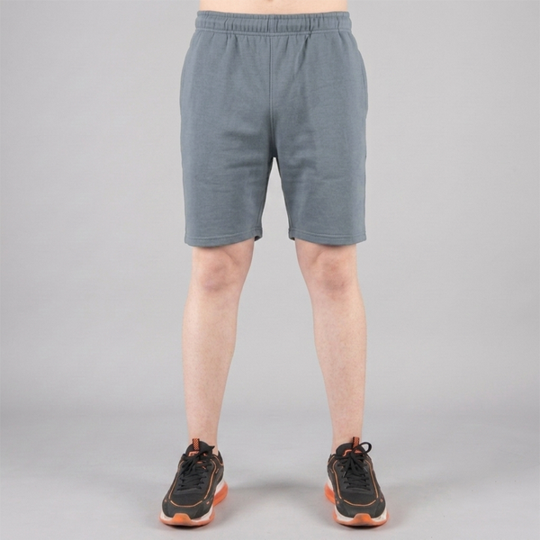 Grey Cotton Terry Shorts