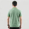 Sea Green Zip-up Polo