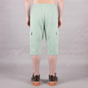 Mint Green 3 Quarter Shorts