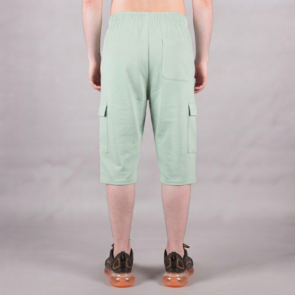 Mint Green 3 Quarter Shorts