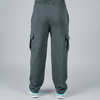 Slate Grey Interlock Cargo Trouser