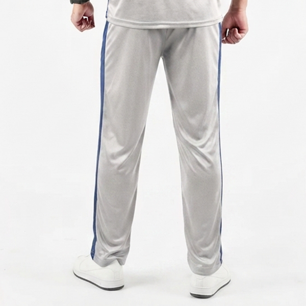 Silver with Blue Panel Bottoms