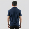 Navy Zip-up Polo