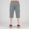 Slate Grey 3 Quarter Shorts