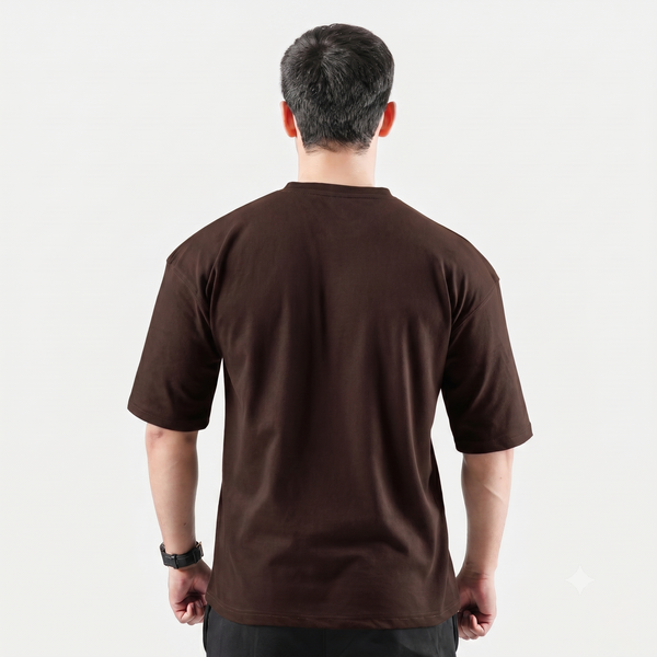 Warrior Dark Borwn Drop Shoulder