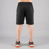 Black Cotton Terry Shorts