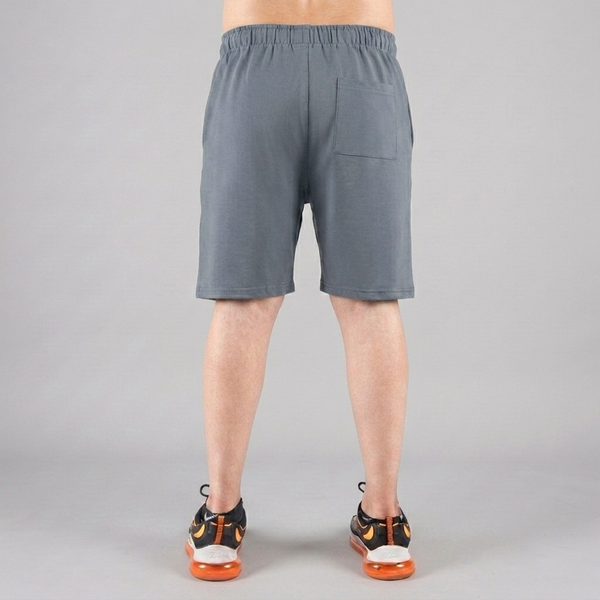 Grey Cotton Terry Shorts