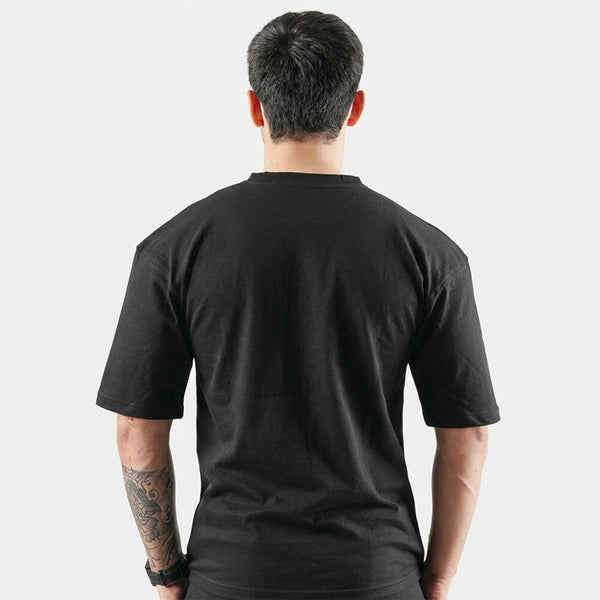 Warrior Black Drop Shoulder