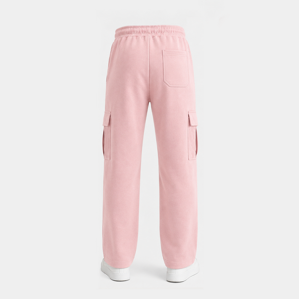 Pure cotton Dusty Pink Cargo Trousers