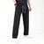 Black Plain Interlock Trouser