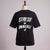 Stress Uninstall Graphic Black Tshirt
