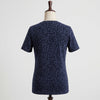 Blue Leopard Print Tshirt