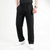 Black Plain Interlock Trouser